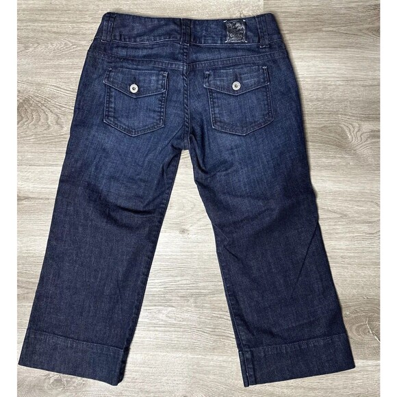 Lucky Brand Jeans Crop Women's 2/26 Dark Rinse House of Fine Clothes - Picture 2 of 11